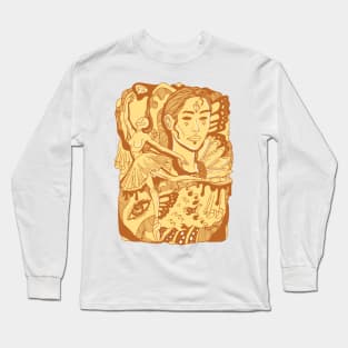 Terracotta Ballerina Long Sleeve T-Shirt